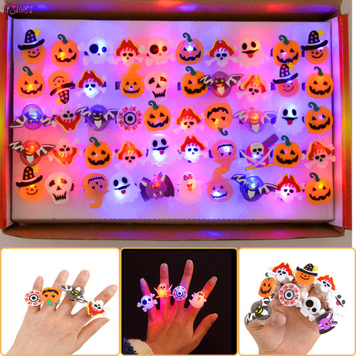 10pcs Halloween Decorations Creative Cute Pumpkin Ghost Eye