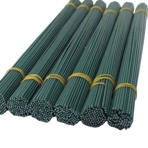 30/40cm Green Flower Stem Sticks DIY Floral Material Handmad