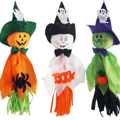Pendant Pumpkin Hotel Kindergarten Ghost House Halloween Dec