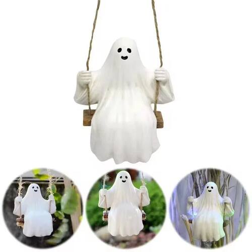 Halloween Cute Swing Ghost Swing Swing Craft Ghost Pendant H