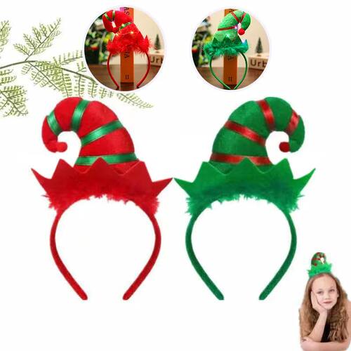 Creative Christmas Elf Headband Christmas Party Decorations