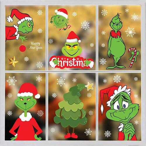 Window Stickers Christmas Window Stickers Festive