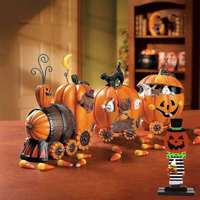 Pumpk Props Decoration Witch Pendant Pumpkin Halloween Ornam
