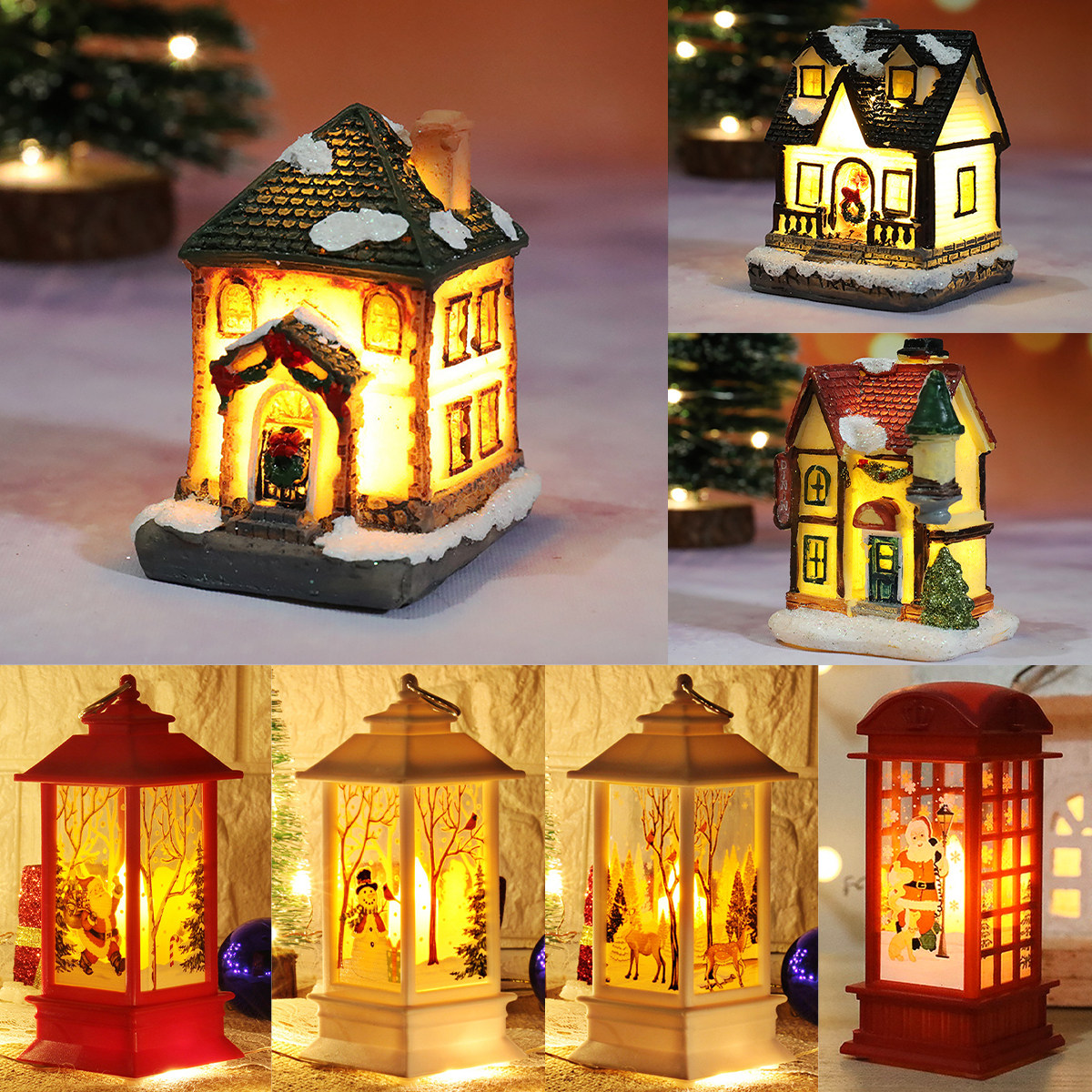 christmas light house merry christmas decorations for home