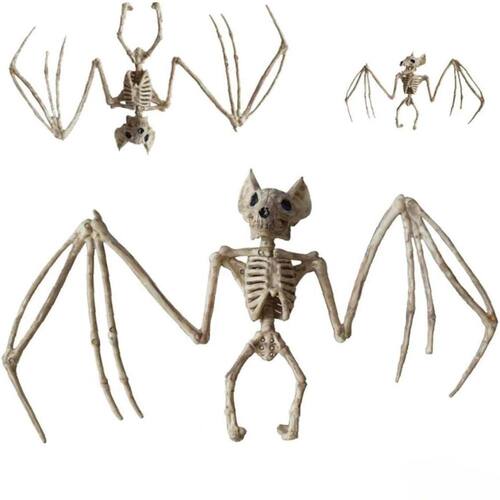Halloween Horror Bats Skeleton Mouse Scorpion Lizard Bonez S