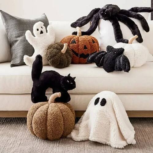 Ghost Ghost Skeleton Pumpkin Spider Plush Toy Pillow Hallowe