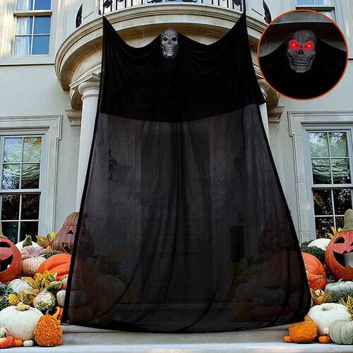 Halloween Hanging Skull Ghost Haunted House Decoration With