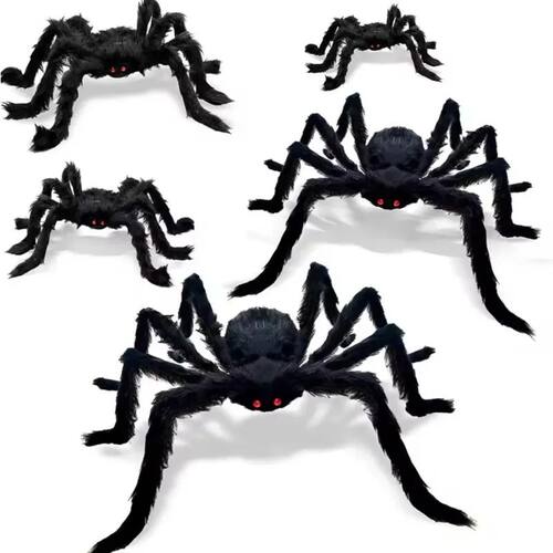 30-200cm Halloween Big Spider Halloween Decoration Horror Gi