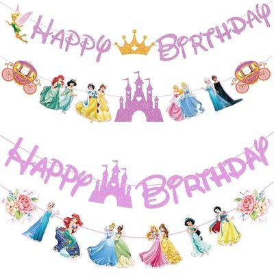 Princess Birthday Party Decoration for Girls Pink Princess B