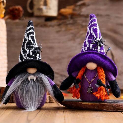 Cute Spider Gnomes Plush Doll Vampire Gnomes for Halloween D