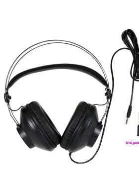 声丽美HD905监听大耳机轻量化3.5MM+6.5MM有线喇叭50厘米