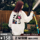 创意印花长袖 STA旗舰店美式 男女潮牌复古重磅纯棉休闲宽松卫衣