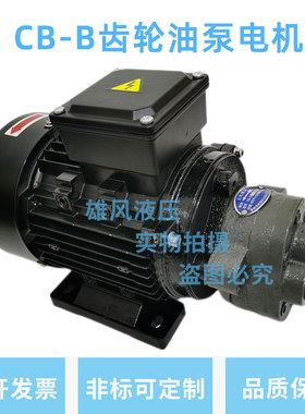 CB-B10JZ/B2.5JZ/B4J/B6JZ CBW-B10/B4/B6锯床齿轮油泵电机组550W