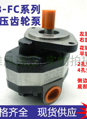 CBFC小型装载机铲车齿轮泵GJCB CB-FC10-16-20-32-40-50-63-80FL