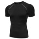 私人教练工作服定制短袖 紧身衣男健身教练健身房工作服定制印logo