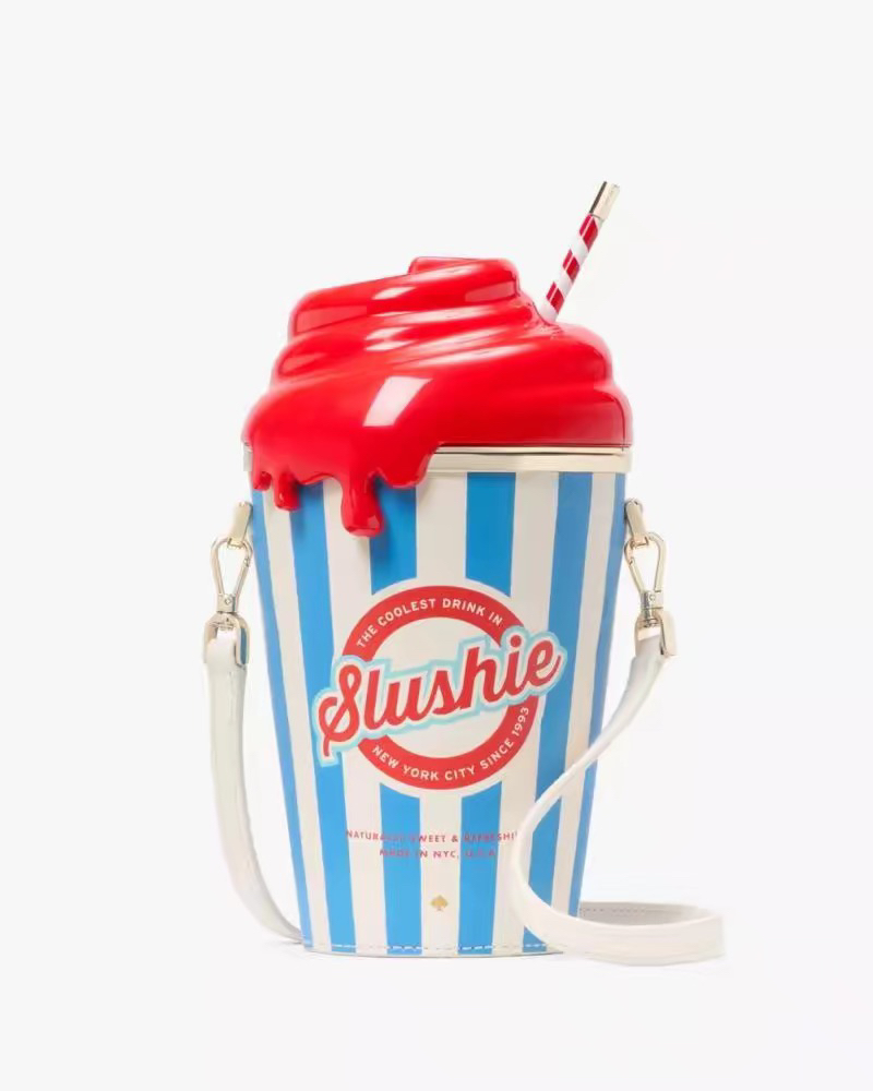 kate spade冰淇淋单肩斜挎包3D创意女包Slushy少女感