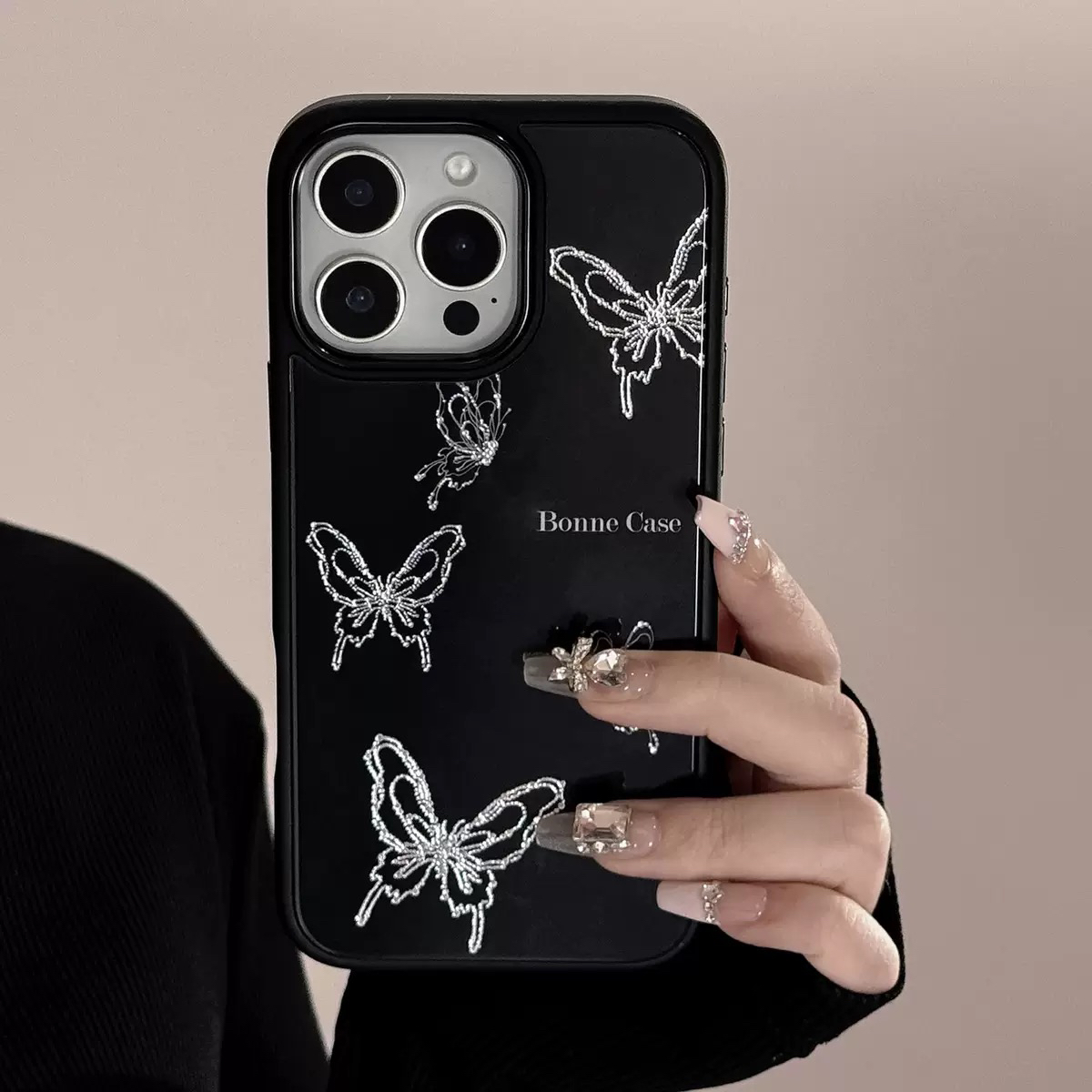 适用苹果16promax手机壳不带镜头保护iphone15不包摄像头女生14新款2025高级感仙女小众文艺13软硅胶全包防摔