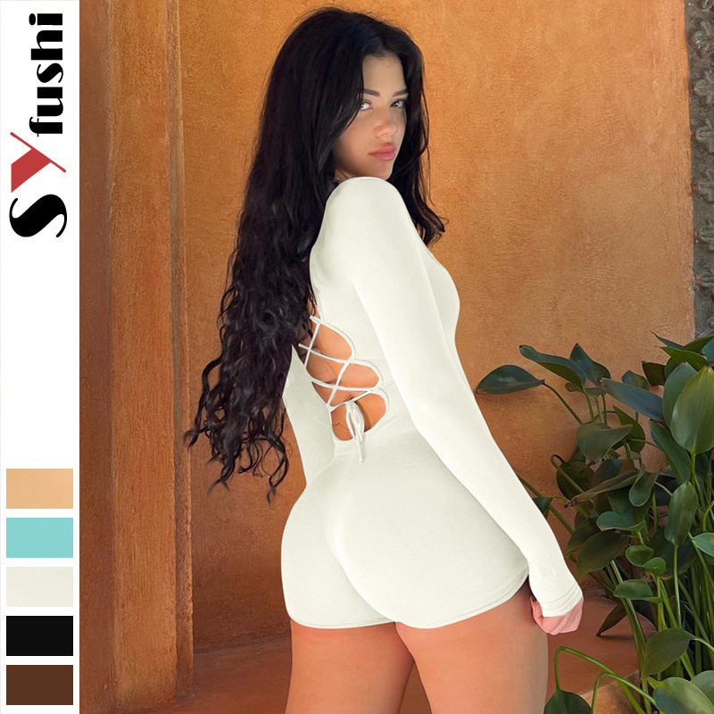 Jumpsuit Women Romper Clothes Bodysuit gym sport wear yoga