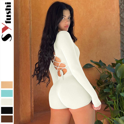 Jumpsuit Women Romper Clothes Bodysuit gym sport wear yoga