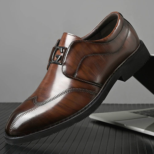 Men oxford brogue leather shoes super large 45 46 47 48 size