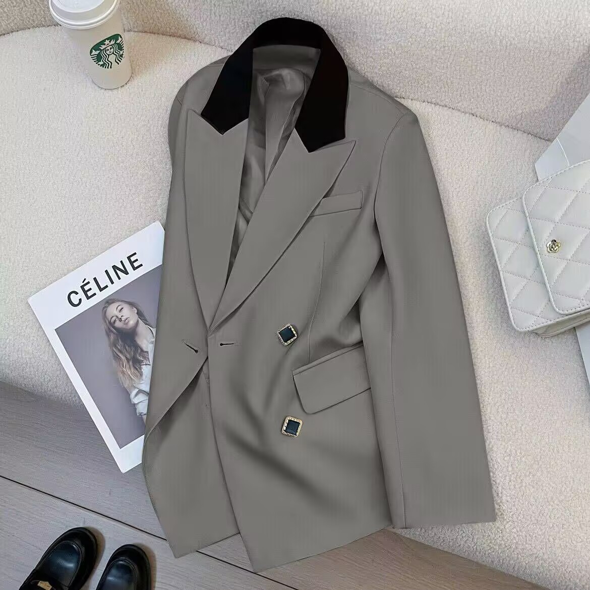小西装女2025 women spring fashion blazers lady jackets coats