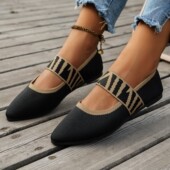 Elegant Flats Women Low Ballet Shoes Barefoot Casual Heel