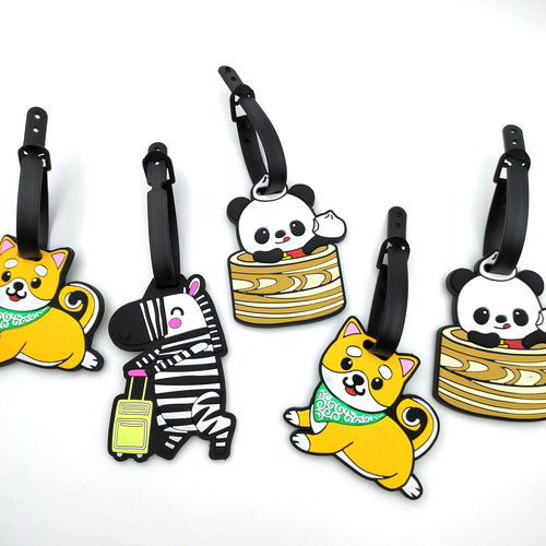Newest Cute 26 Letters Luggage Travel Accessories Tag Silica