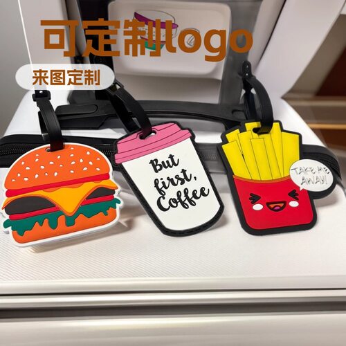 Newest Cute 26 Letters Luggage Travel Accessories Tag Silica