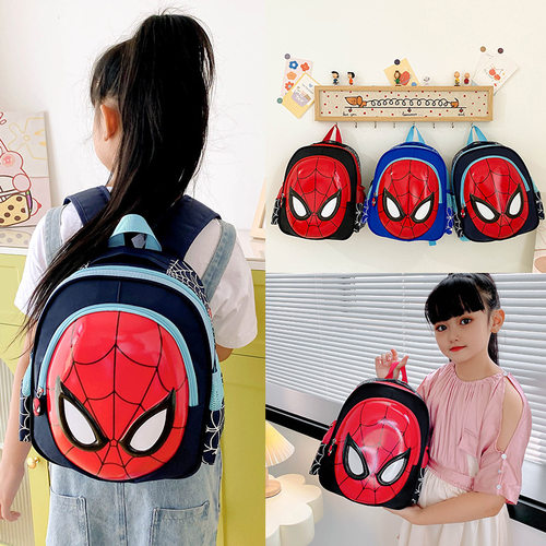 bag Spiderman children boy bookbag for school mini backpack1