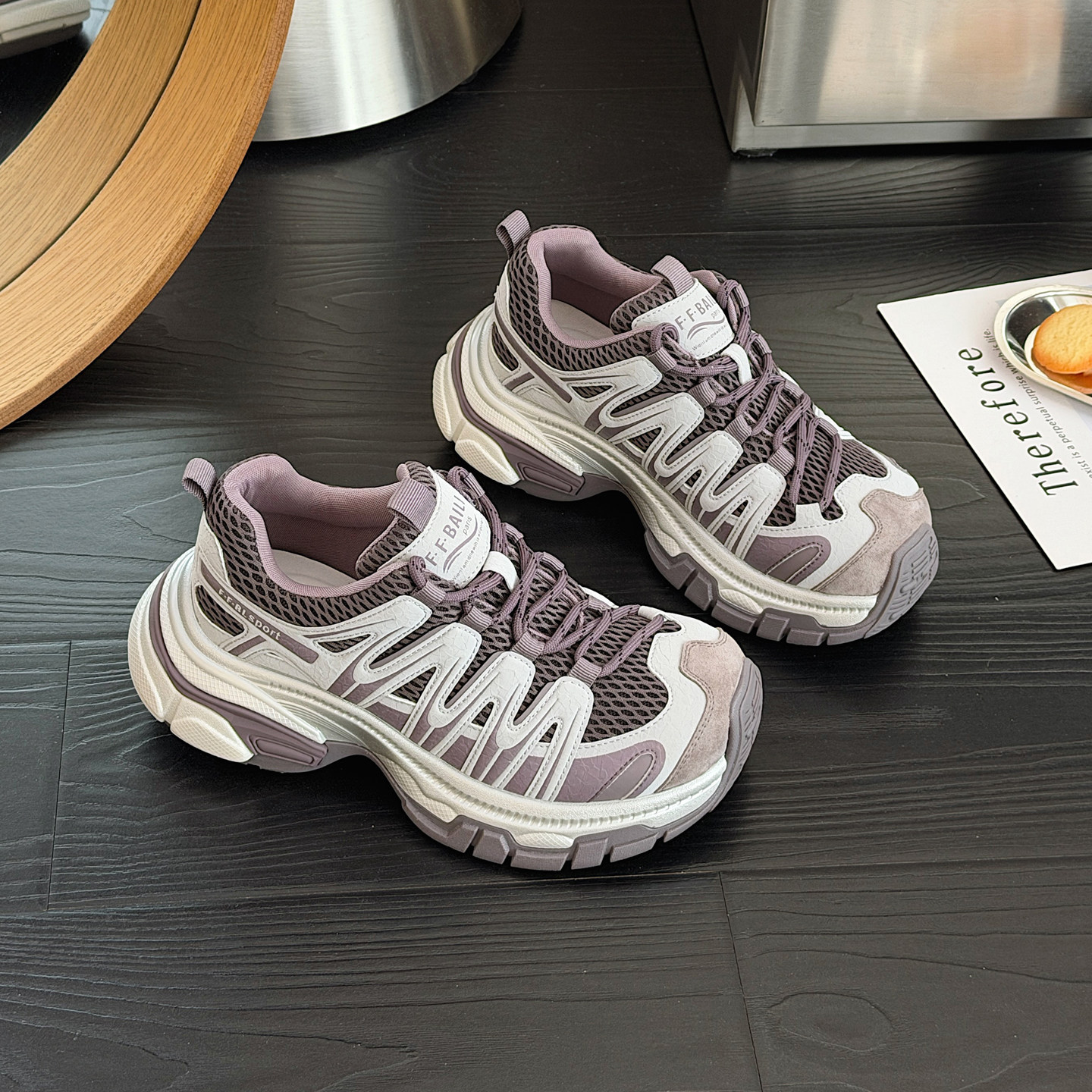 厚底老爹鞋女2026春季新款网红增高网面透气百搭超火运动休闲鞋子,女鞋,老爹鞋,淘宝优惠券,粉丝福利购,淘宝优惠卷