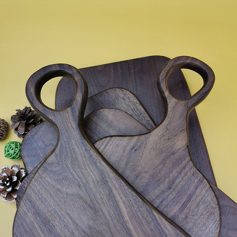 黑胡桃木砧板家用水果菜板面包