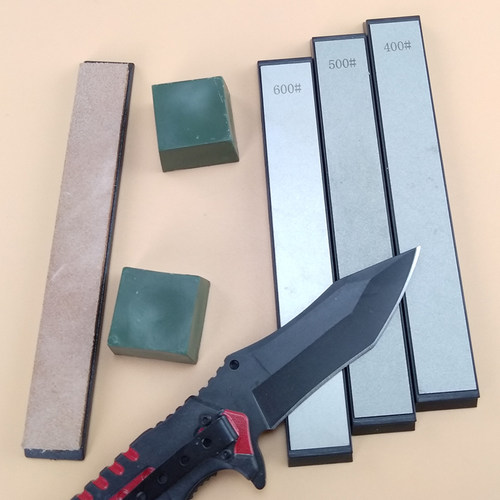 金刚石磨刀小条牛皮抛光条磨刀膏