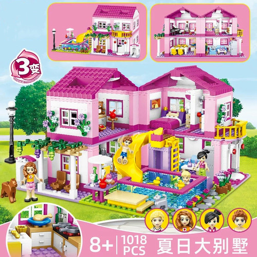 女孩高颜值别墅房子系列