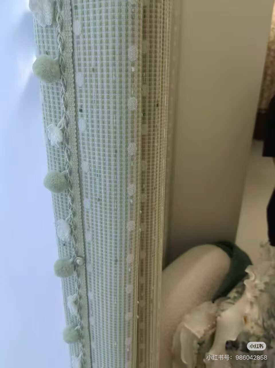 新款窗帘花边法式简约风装饰花朵毛球立边蕾丝拼接抱枕镶边辅料