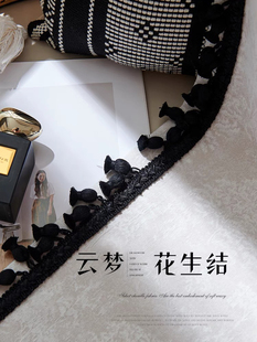 窗帘花边珠子欧式吊穗坠流苏水晶底边帘头装饰婚庆配件辅料吊球