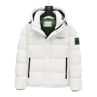 断码 休闲白色连帽厚款 清仓冬季 时尚 保暖白鸭绒羽绒服 男士 H982换季