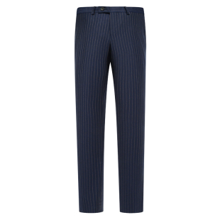 百搭深蓝色中腰直筒羊毛西裤 Y1529路断码 职业正装 男士 清仓春秋款