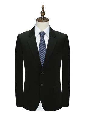 MY373美断码清仓春秋款男士商务正装百搭黑色两粒扣羊毛西服外套