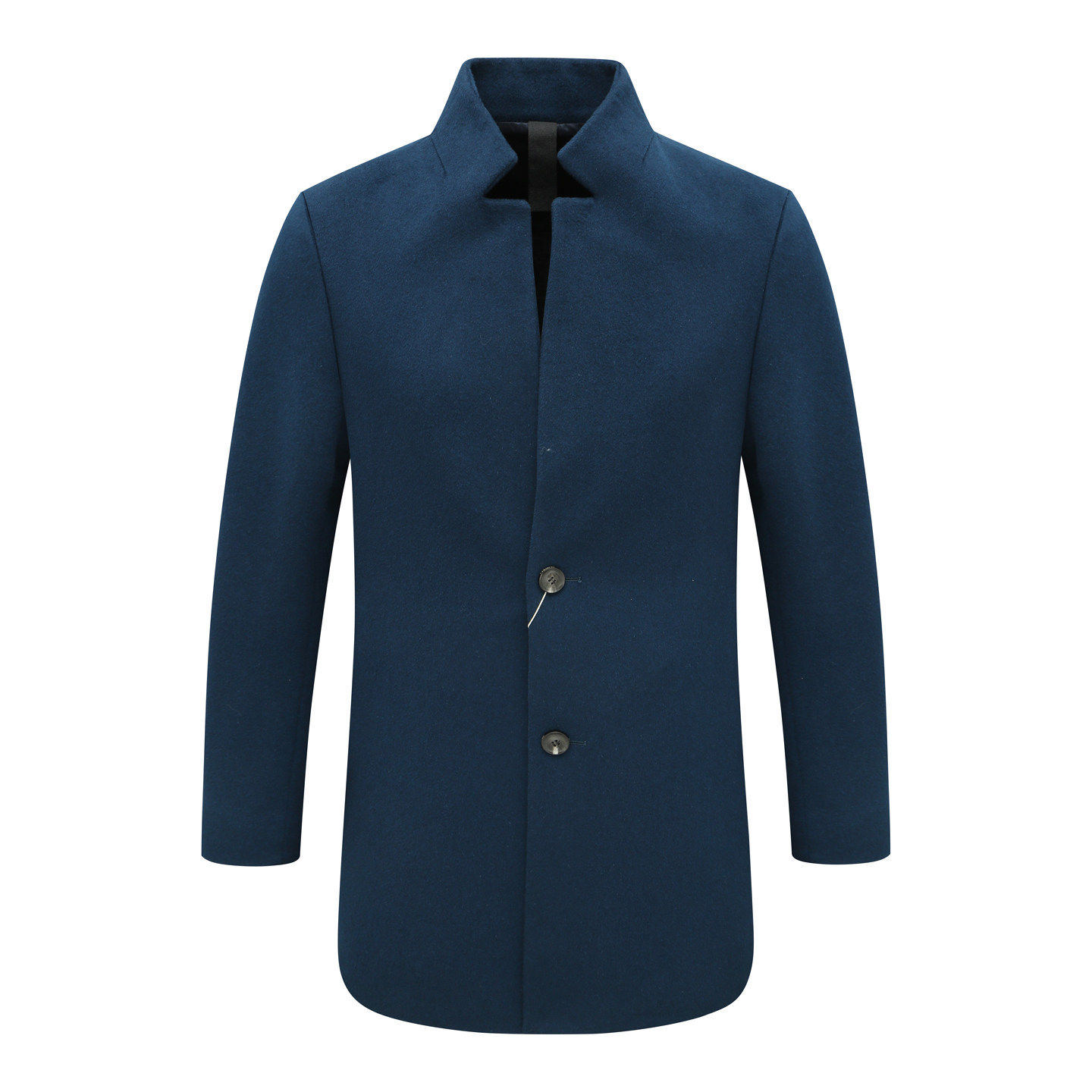 KN74康L尼L断码清仓秋冬中年男士商务休闲立领蓝色保暖羊毛呢大衣,男装,毛呢大衣,淘宝优惠券,粉丝福利购,淘宝优惠卷