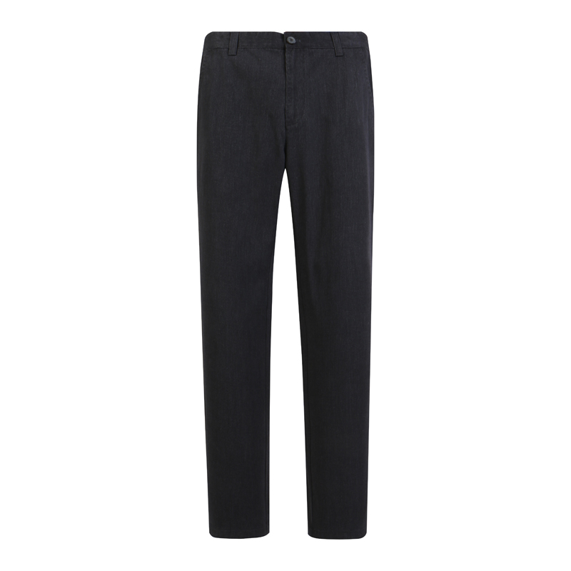 58.2％棉深灰商务通勤直筒休闲裤