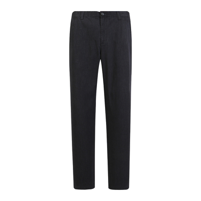 58.2％棉深灰商务通勤直筒休闲裤