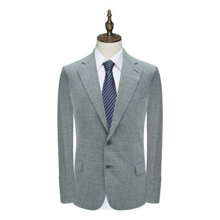 清新商务休闲绿色羊毛两粒扣西装 PL68皮断码 时尚 男士 外套 清仓春季