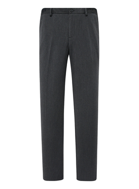 CA579卡换季断码清仓春秋款中年男士商务休闲简约灰色小直筒长裤