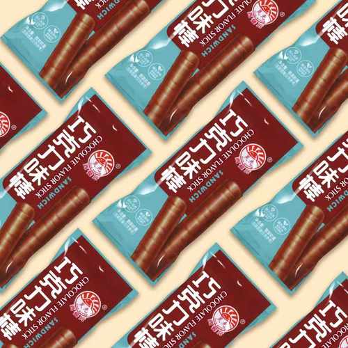 灵光西餐厅巧克力棒代可可脂米果棒休闲膨化食品蛋糕装饰酥脆零食