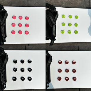 滑雪板防滑贴单板防滑垫防撞贴滑雪贴纸雪板装饰贴缆车神器脚垫