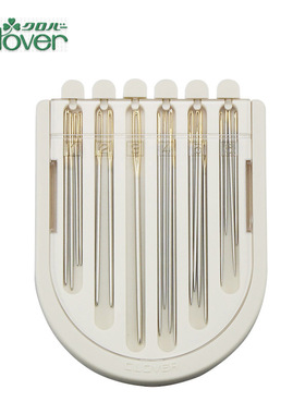 日本原装进口CLOVER可乐工具刺绣针 毛线绣刺子绣组套13-213