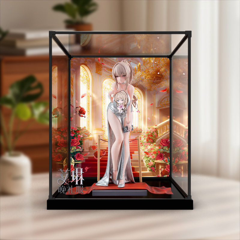 川帝适用AniMester 大漫匠 Erin艾琳 晚礼服Ver.合金框展示盒图片