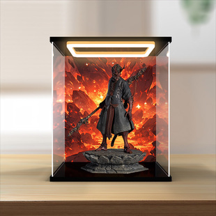 展示盒适用 黑神话 悟空 天命人·夜叉王厌火套手办亚克力防尘罩