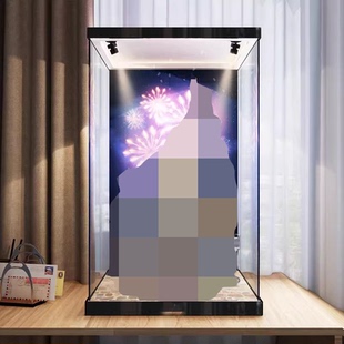 川帝亚克力展示盒适用71040迪士尼城堡模型防尘罩积木透明罩