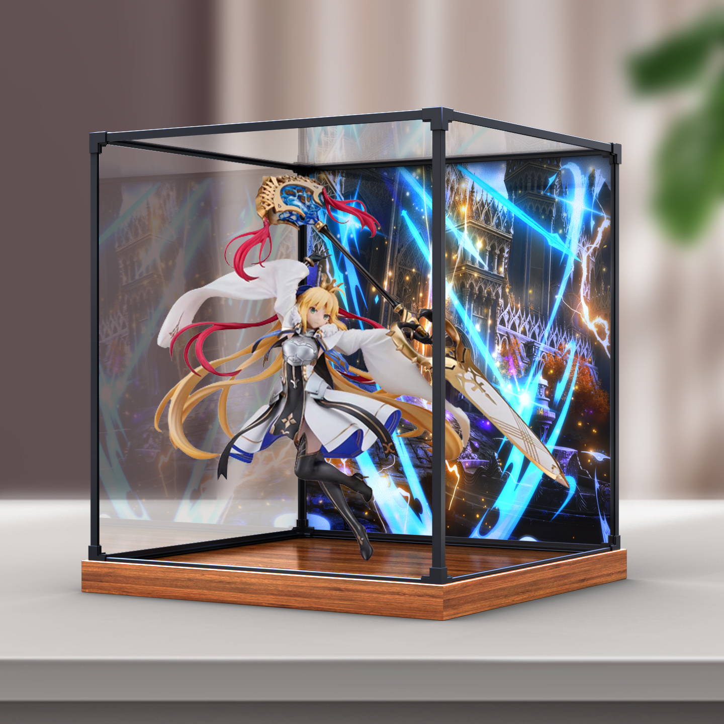 适用冠位指定 魔术师 阿尔托莉雅·卡斯特手办防尘罩